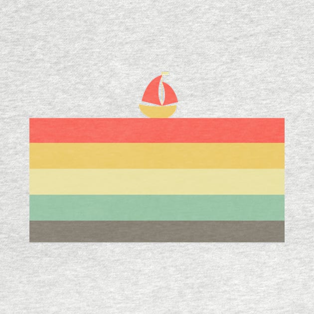 rainbow boat by teemarket